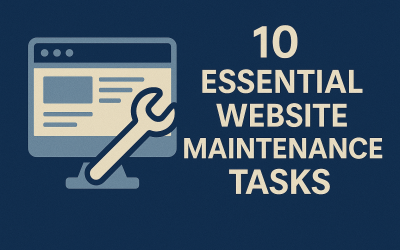 10 Essential Website Maintenance Tasks