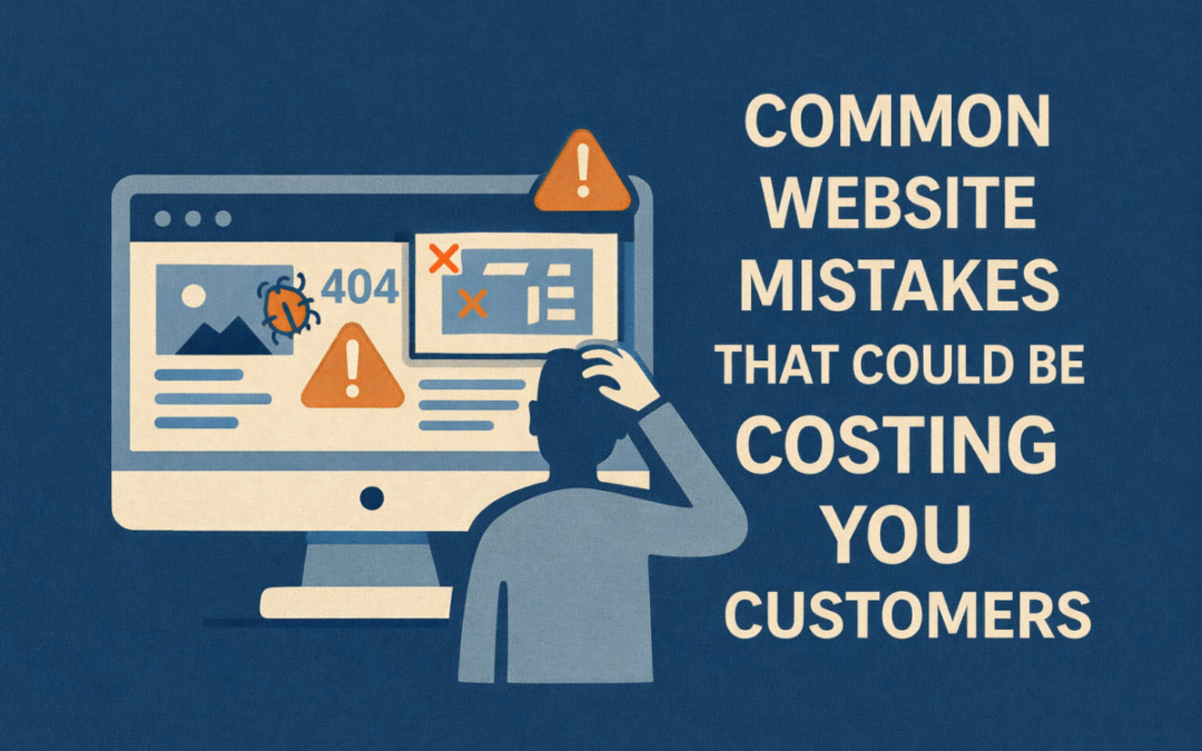 Common Website Mistakes That Could Be Costing You Customers